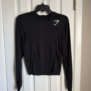 Gymshark Black Long Sleeve Women's Top